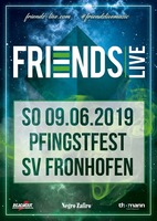 Coverband Friends Live @Pfingstfest Fronhofen am Sonntag, 09.06.2019