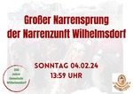 Freundschaftstreffen in Wilhelmsdorf  am Sonntag, 04.02.2024