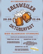 Ebenweiler Oktoberfest 20.09. bis 22.09.2024 - MVE am Samstag, 21.09.2024
