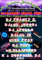 Mr Delirious Bday Bash am Samstag, 18.01.2025