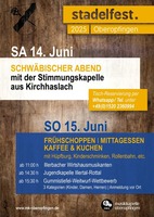 Stadelfest Oberopfingen am Sonntag, 15.06.2025