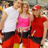 Bild: Partybilder der Party: WM Achtelfinale -Deutschland-Schweden - Mnsterplatz Ulm am 24.06.2006 in DE | Baden-Wrttemberg | Ulm | Ulm