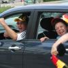 Bild: Partybilder der Party: Fuball Weltmeisterschaft 2006 Achtelfinale Albstadt feiert am 24.06.2006 in DE | Baden-Wrttemberg | Zollernalbkreis | Albstadt