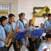 Bild: Partybilder der Party: Schwanenfest - Tag der Blasmusik mit WM Grobildleinwand am 09.07.2006 in DE | Baden-Wrttemberg | Biberach | Schwendi