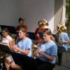 Bild: Partybilder der Party: Schwanenfest - Tag der Blasmusik mit WM Grobildleinwand am 09.07.2006 in DE | Baden-Wrttemberg | Biberach | Schwendi