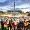 Bild: Partybilder der Party: PUBLIC VIEWING Schloplatz Stuttgart EM Deutschland-Spanien am 29.06.2008 in DE | Baden-Wrttemberg | Stuttgart | Stuttgart