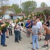 Bild: Partybilder der Party: Maibaumstellen auf dem Dorfplatz Ebenweiler am 30.04.2012 in DE | Baden-Wrttemberg | Ravensburg | Ebenweiler