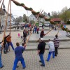 Bild: Partybilder der Party: Maibaumstellen auf dem Dorfplatz Ebenweiler am 30.04.2013 in DE | Baden-Wrttemberg | Ravensburg | Ebenweiler