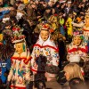 Bild: Partybilder der Party: Groes VSAN-Narrentreffen in Riedlingen mit ber 5000 Maskentrgern am 23.02.2014 in DE | Baden-Wrttemberg | Biberach | Riedlingen