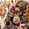 Bild: Partybilder der Party: Groes VSAN-Narrentreffen in Riedlingen mit ber 5000 Maskentrgern am 23.02.2014 in DE | Baden-Wrttemberg | Biberach | Riedlingen