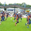 Bild: Partybilder der Party: Rostock Griffins vs Leipzig Lions am 11.07.2015 in DE | Mecklenburg-Vorpommern | Rostock | Rostock